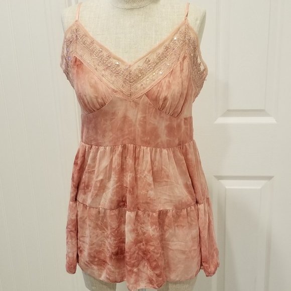 Guess Tops - Guess Beaded Tunic Size Medium